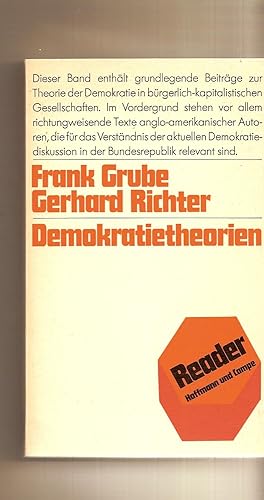 Demokratietheorien Konzeptionen u. Kontroversen (Reader) (German Edition)