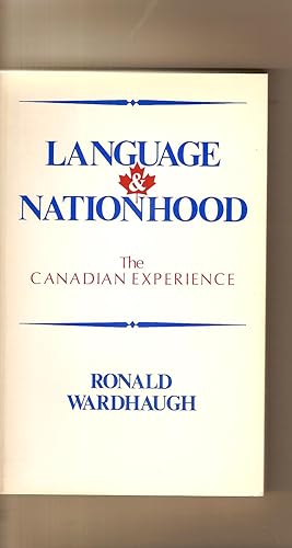 Seller image for Language & Nationhood The Canadian Experience for sale by BYTOWN BOOKERY