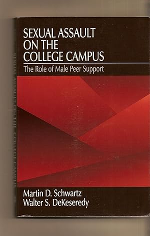 Bild des Verkufers fr Sexual Assault On The College Campus The Role of the Male Peer Support zum Verkauf von BYTOWN BOOKERY