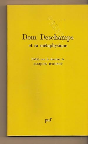 Imagen del vendedor de Dom Deschamps Et Sa Metaphysique a la venta por BYTOWN BOOKERY