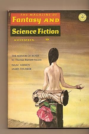 Imagen del vendedor de Magazine Of Fantasy And Science Fiction, November 1966 Volume 31, No. 5 a la venta por BYTOWN BOOKERY