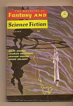 Imagen del vendedor de Magazine Of Fantasy And Science Fiction, June 1967 Volume 32, No. 6 a la venta por BYTOWN BOOKERY