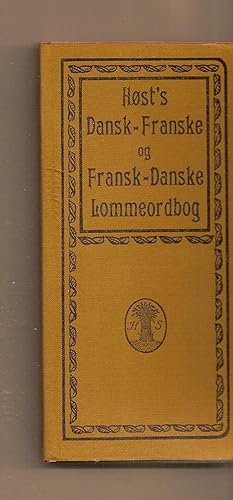 Host's Dansk-franske Og Fransk-danske Lommeordbog