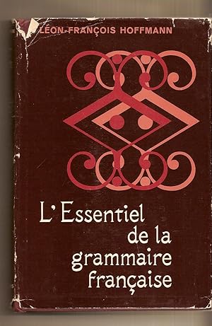 L'essentiel De La Grammaire Francaise