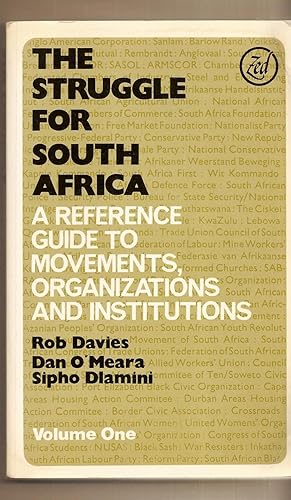 Bild des Verkufers fr Struggle For South Africa, The A Reference Guide to Movements, Organizations and Institutions. zum Verkauf von BYTOWN BOOKERY