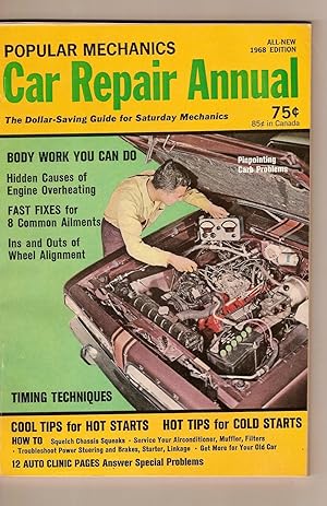 Car Repair Annual A Popular Mechanics Handbook, Volume 2, 1968