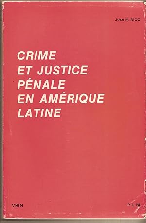 Crime et justice en Amerique latine