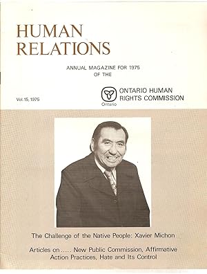 Human Relations Vol. 15, 1975, Volume 16, 1976-1977