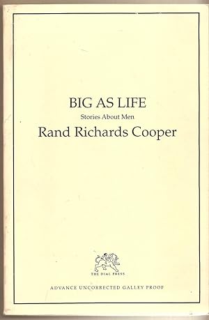 Imagen del vendedor de Big As Life Stories about Men a la venta por BYTOWN BOOKERY