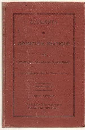 Éléments De Géométrie Pratique Livre De L'Eleve