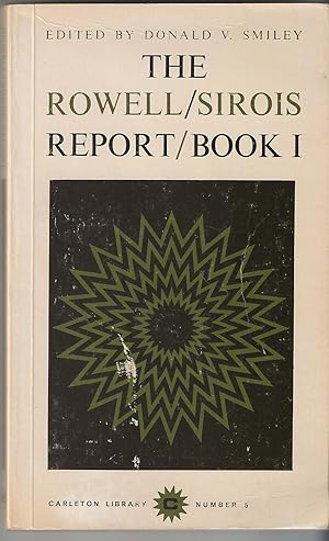 Seller image for Rowell / Sirois Report / Book 1 for sale by BYTOWN BOOKERY