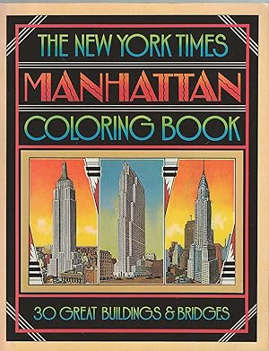 Imagen del vendedor de New York Times Manhattan Coloring Book, The a la venta por BYTOWN BOOKERY