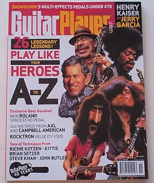 Seller image for Guitar Player Magazine: Play Like Your Heroes A To Z (November 2007 Issue) for sale by Bloomsbury Books
