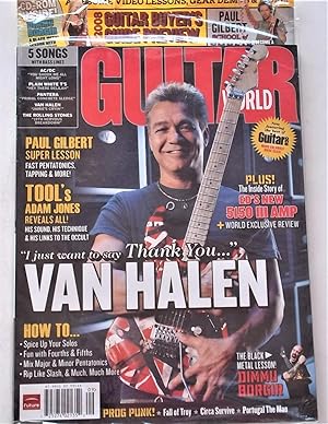 Image du vendeur pour Guitar World Magazine (September 2007 Issue) (Van Halen Cover - With CD-ROM) mis en vente par Bloomsbury Books