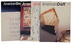 Seller image for American Craft 3 Issues plus 1988-89 Guide to Craft Galleries and Shops USA for sale by Jeff Hirsch Books, ABAA