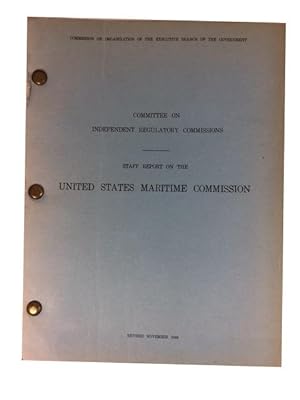 Staff Report on the United States Maritime Commission