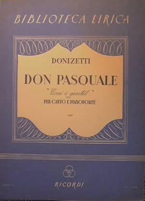 Don Pasquale: Atto III Serenata '' Com'è gentil ''