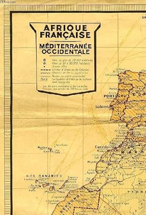 Seller image for AFRIQUE FRANCAISE, MEDITERRANEE OCCIDENTALE for sale by Le-Livre
