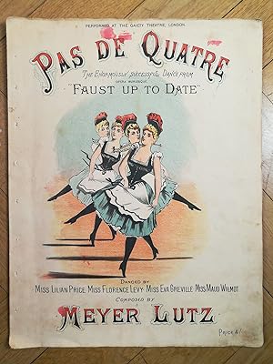 Performed at the Gaiety Theatre, London: 'Pas de quatre' / The enormously successful dance from O...