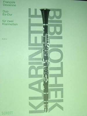 Bild des Verkufers fr Duo Es-Dur fr zwei Klarinetten. Op.69. Spielpartitur. Herausgegeben von Walter Lebermann. zum Verkauf von Antiquariat Tarter, Einzelunternehmen,