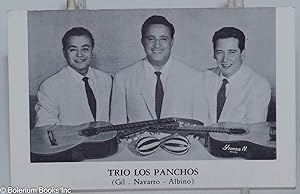 Trio Los Panchos (Gil - Navarro - Albino) [photographic publicity card]