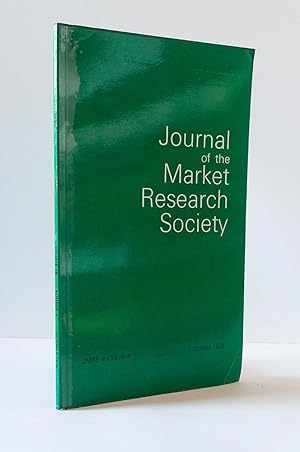 Journal of the Market Research Society Vol 18 No. 4