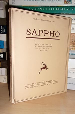 Seller image for SAPPHO for sale by Planet's books