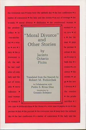 Imagen del vendedor de Moral Divorce" and Other Stories a la venta por Bookfeathers, LLC