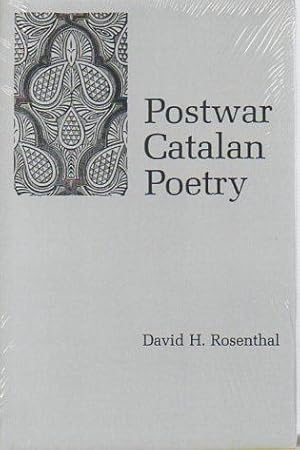 Seller image for Postwar Catalan Literature for sale by Bookfeathers, LLC