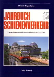Imagen del vendedor de Jahrbuch Schienenverkehr 15. Aktuelles vom deutschen Schienenverkehrswesen des Jahres 1995. a la venta por Antiquariat Jenischek