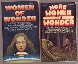 Seller image for Grouping: ."Women of Wonder": Science Fiction Stories by Women About Women .with "More Women of Wonder": Science Fiction Novelettes By Women About Women .2 Soft Covers for sale by Nessa Books