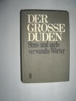 Seller image for Der Grosse Duden: Band 8 for sale by dadsbooks