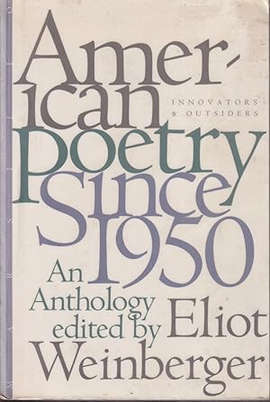 Immagine del venditore per American Poetry Since 1950: Innovators And Outsiders venduto da Jonathan Grobe Books
