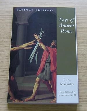 Imagen del vendedor de Lays of Ancient Rome (with Ivry and The Armada). a la venta por Salopian Books