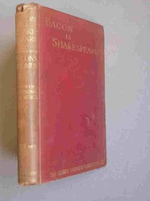 Seller image for Bacon is Shakespeare for sale by A.O'Neill