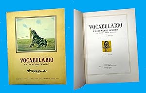 Bild des Verkufers fr Vocabulario y Refranero Criollo, con textos y dibujos originales de Tito Saubidet. 3 dition. Dictionnaire du Gaucho d Argentine. zum Verkauf von E. & J.L  GRISON