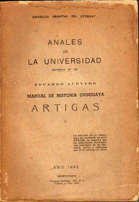 Manual de Historia Uruguaya: Artigas