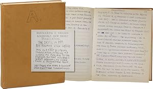 Imagen del vendedor de Holograph Manuscript Translation of Roland Ville-Neuve's The Devil in Art a la venta por Lorne Bair Rare Books, ABAA