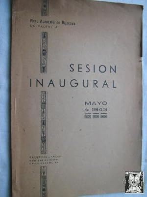 SESIÓN INAUGURAL