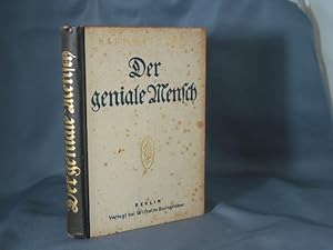 Bild des Verkufers fr Der geniale Mensch. von zum Verkauf von Antiquariat-Fischer - Preise inkl. MWST