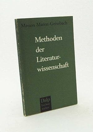 Seller image for Methoden der Literaturwissenschaft / Manon Maren-Grisebach for sale by Versandantiquariat Buchegger