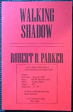 Bild des Verkufers fr Walking Shadow zum Verkauf von Parigi Books, Vintage and Rare