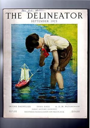 Imagen del vendedor de The Delineator / September, 1925 Issue / Irving Bacheller / Zona Gale / A.S.M. Hutchinson / Fielding H. Yost / Clara Elsene Peck / Joseph Simont / Paul Meylan / Gerald Leake / Fall 1925 Flapper Fashions a la venta por Singularity Rare & Fine