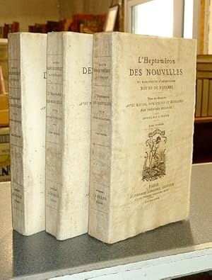 Imagen del vendedor de L'Heptamron des Nouvelles (3 volumes) + Recueil de dix huit eaux-fortes pour illustrer L'Heptameron a la venta por Le Beau Livre