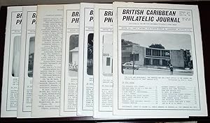 British Caribbean Philatelic Journal, 1972 Complete, Vol. 12 Nos. 1 to 6