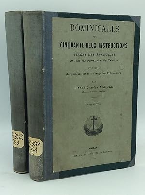 Seller image for DOMINCALES OU CINQUANTE-DEUX INSTRUCTIONS [Vols. I-II] for sale by Kubik Fine Books Ltd., ABAA