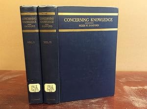 Seller image for CONCERNING KNOWLEDGE: Philosophic and Scientific (2 vols) for sale by Kubik Fine Books Ltd., ABAA