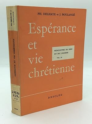 Image du vendeur pour ESPERANCE ET VIE CHRETIENNE mis en vente par Kubik Fine Books Ltd., ABAA