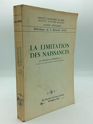 Bild des Verkufers fr LA LIMITATION DES NAISSANCES zum Verkauf von Kubik Fine Books Ltd., ABAA