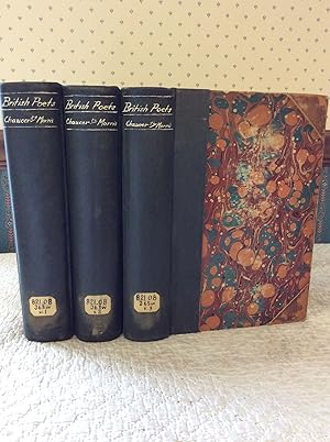 Image du vendeur pour WORKS OF THE BRITISH POETS, From Chaucer to Morris, with Biographical Sketches ; Vols. 1-3 mis en vente par Kubik Fine Books Ltd., ABAA